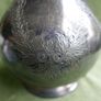 Antique Lidded Jug, Antique Silver Plate, Engraved Foliate and Scroll Designs Jug. Image 5