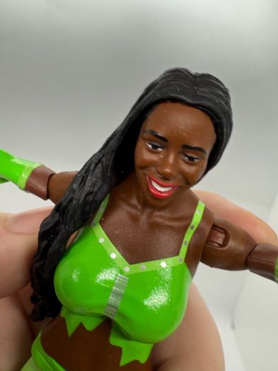wwe elite series 25 Brodus Clay & The Funkadactyls Naomi & Cameron action figures