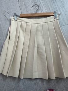 Cream skirt