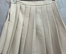 Cream skirt
