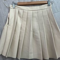 Cream skirt
