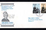 1975 Ireland Bi-Centenary of the Foundation of the Presentation Order of Nuns Commemorative Stamp Illustrated The Irish Times Addressed First Day Cover (FDC)