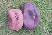 Vintage Leather Footballs