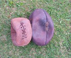 Vintage Leather Footballs