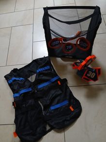 Nerf targets & vest