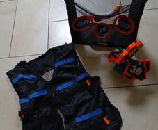Nerf targets & vest