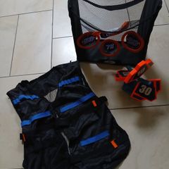 Nerf targets & vest