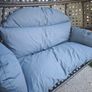 Hanging double egg chair Image 5