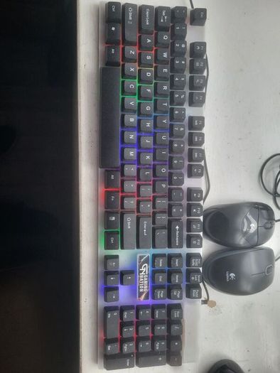 gaming keyboard and usb mice