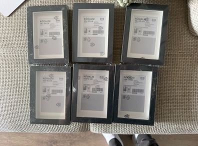 Picture Frames 6No. matching