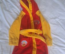 lightning mcqueen dressing gown 3year old