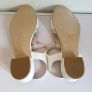 Ana Roman Ladies Pearly White Sandals Mother Of The Bride New With Box UK3 EU36 CAN POST Image 4