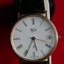 Rjw 9ct Gold 375 Cased Mens Swiss Made Wristwatch (works Perfectly) Image 2