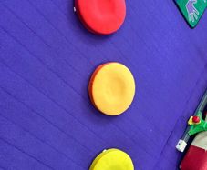 Gym mats x3 roll out