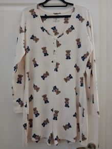 nightwear, shorts onesie
