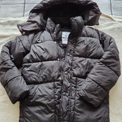 Gap black winter puffer jacket, 130cm