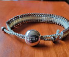 silver bracelet "Links"