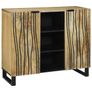 Sideboard Brown 90 x 33 x 75 cm Solid mango wood Image 3