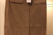Reiss suede skirt