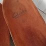 Clarks ladies slip on sandals with metallic silver strap & buckle with cork footbed UK 5.5.. EUR 38.5 Image 3