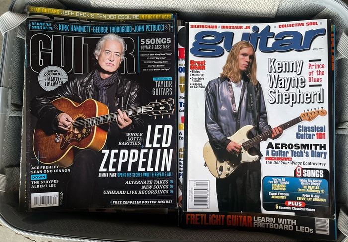 guitar magazines