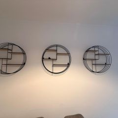 Display Shelves.