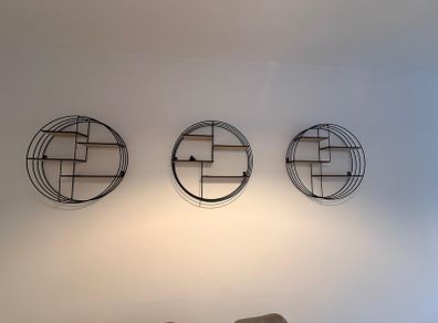 Display Shelves.