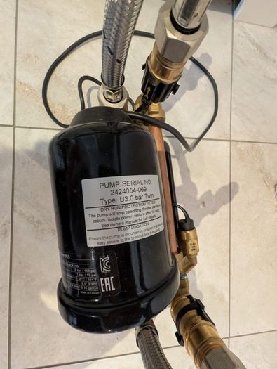 Stuart Turner Monsoon U3.0 Bar Twin Pump (Universal / Negative Head)
