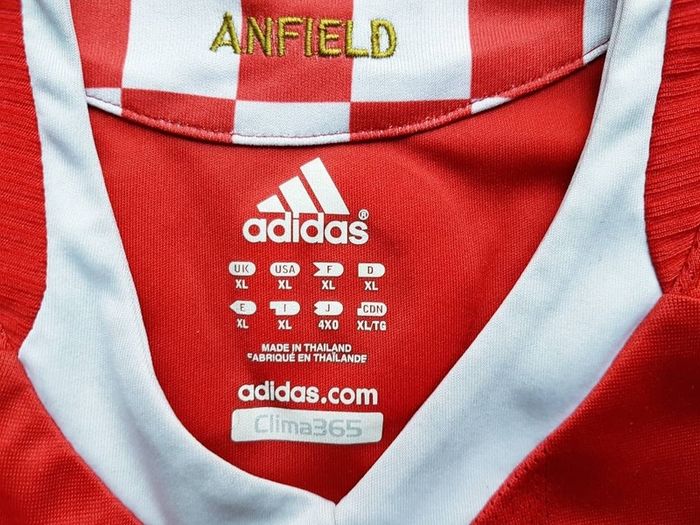 Liverpool Adidas Carlsberg football soccer jersey Mooney Size XL