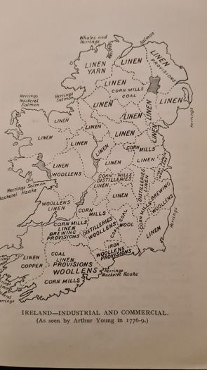 Outlines Of The Industrial History Of Ireland By John F. Burke. Brown And Nolan Limited. Hardback In Fair Condition.