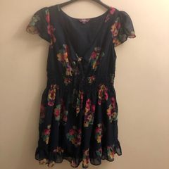 New Look floral dress (size 24)