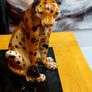 Vintage Ceramic 70's Leopard  Statue Ornament Image 10