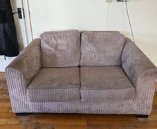 2 seater fabric sofa
