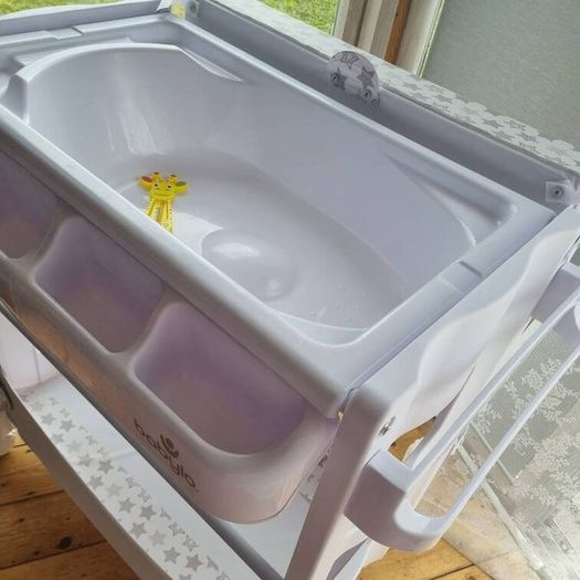 Baby Changing Unit with Bath - Like New