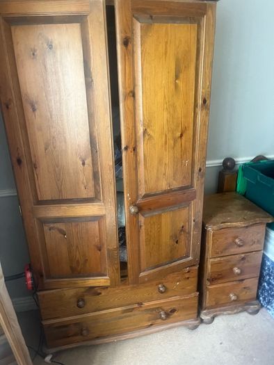 wardrobes x 2