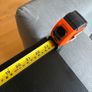 Black JYSK Office Desk (Excellent Condition) Image 4