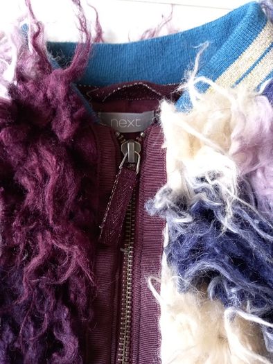 Girls fluffy jacket