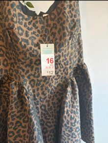Leopard print dress