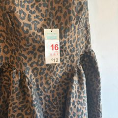 Leopard print dress