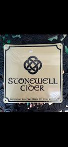 Brand New Stonewell Cider Tin Sign