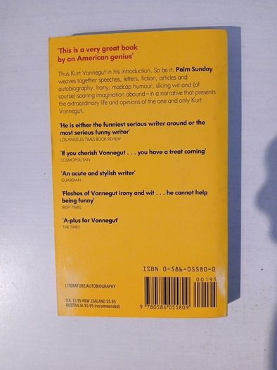 Palm Sunday by Kurt Vonnegut