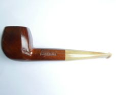 Vintage Alpina Horn Stem Pot Estate Pipe