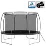 Trampoline Set Round 366x80 cm 150 kg Image 2