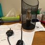 Dimmable Industrial Metal Mesh Lamp Image 4