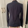 shirt Tommy Hilfiger size us 8 uk 12 navy grandfather collar Image 4