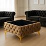 Velvet coffee table Image 6