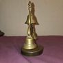 Antique Triple-bell Horse Brass Terret Image 2