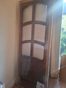 Deanta door  solid walnut