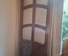 Deanta door  solid walnut