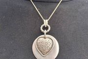 Double Pendant Sterling Silver Set (26 grams)